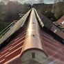 Metal Gutta Copper Curved Roof Ridge - 230mm x 2.4m Long additional 7