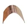Metal Gutta Copper Curved Roof Ridge - 230mm x 2.4m Long additional 1
