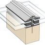 Solstice Capex 50 Glazing Bar &amp; Gasket additional 2