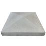Eurodec 4-Way Weathered Square Concrete Pier Cap 40mm/175mm x 750mm x 750mm additional 3