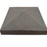 Eurodec 4-Way Weathered Square Concrete Pier Cap 40mm/175mm x 750mm x 750mm additional 1