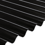 Solstice 93/35 Corrugated PVC Roof Sheet (Black) - 1mm Thick additional 2