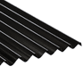 Solstice 93/35 Eco Corrugated PVC Roof Sheet (Black) - 1.2mm Thick additional 1