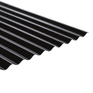 Solstice 76/18 Sinus Eco PVC Roof Sheet (Black) - 1.2mm Thick additional 1