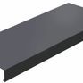 Alumasc Skyline Aluminium Flat Roof Wall Coping - 1m (includes fixing straps) additional 1