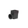 TRC Flat Roof Horizontal Thru Wall Drain Outlet Spigot - Brown additional 2