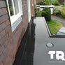 TRC Flat Roof Horizontal Thru Wall Drain Outlet Spigot - Brown additional 4