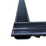 DekDrain Vela A15 Channel Drain With Plastic Grating – Black (1m x 121mm) additional 5