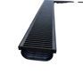 DekDrain Vela A15 Channel Drain With Plastic Grating – Black (1m x 121mm) additional 6