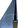 DekDrain Vela A15 Edge Slot Drain Upstand - Black (1000mm x 121mm) additional 4