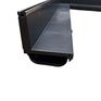 DekDrain Vela A15 Edge Slot Drain Upstand - Black (1000mm x 121mm) additional 2