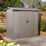 Rowlinson Brentvale Premium Metal Apex Shed - Grey additional 18