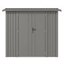 Rowlinson Brentvale Premium Metal Apex Shed - Grey additional 3