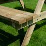 Rowlinson Premium Heavy Duty Picnic Table additional 3