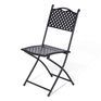 Rowlinson Havana Lattice Bistro Set - Black additional 6