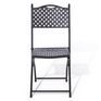 Rowlinson Havana Lattice Bistro Set - Black additional 5