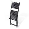 Rowlinson Havana Lattice Bistro Set - Black additional 4