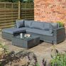 Rowlinson Vienna Lounger Set - Grey Weave additional 2