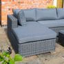 Rowlinson Vienna Lounger Set - Grey Weave additional 9