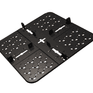 DEKS Landscaping Outdoor Tile levelling paving plate - 10 pcs Square Polypropylene Black 200mm additional 1