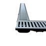 DekDrain Vela A15 Channel Drain With Galvanised Steel Grating (1m x 121mm) additional 2