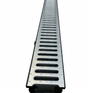 DekDrain Vela A15 Channel Drain With Galvanised Steel Grating (1m x 121mm) additional 1