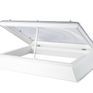 Coxdome Classic Polycarbonate Flat Roof Dome (Electric Opening Vent) additional 2