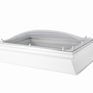 Coxdome Classic Polycarbonate Flat Roof Dome (Electric Opening Vent) additional 1