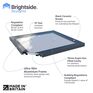 Brightside Clear Double Glazed Flat Glass Fixed Skylight (Anthracite Grey) additional 7