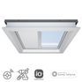 Solar Powered White Electric Blind for RoofLITE+ Flat Roof Windows additional 1