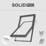 Plastic Double-Glazed RoofLITE+ SOLID PVC Roof Window additional 7