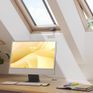 Wooden Double-Glazed RoofLITE+ SOLID CONSERVATION VENT Black Roof Window additional 3