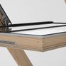Wooden Double-Glazed RoofLITE+ SOLID CONSERVATION VENT Black Roof Window additional 6