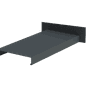 Trueline Coping c/w Abutment Stopend - 500mm Length additional 6