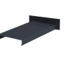 Trueline Coping c/w Abutment Stopend - 2000mm Length additional 7
