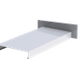 Trueline Coping c/w Abutment Stopend - 3000mm Length additional 4