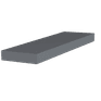 Trueline Coping c/w Stopend - 1000mm Length additional 8
