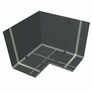 Manthorpe GW296 Internal Corner Cavity Tray  -Box of 25 additional 1