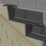 Manthorpe GW292 Short Block Stone LH Intermediate Cavity Trays - Box of 25 additional 2