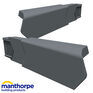Manthorpe SmartVerge uPVC Dry Verge Unit Right Hand - Box of 30 additional 8