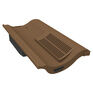 Manthorpe GTV-SP Single Pantile Tile Roof Vent - Dark Brown additional 1