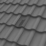 Manthorpe GTV-SP Single Pantile Tile Roof Vent - Slate Grey additional 2