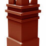 Square Spiked Chimney Pot (670mm) additional 1