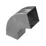 Zinc Gutta Zinc 80x80mm Downpipe - 72º Bend additional 1