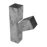 Zinc Gutta Zinc 80x80mm Downpipe - Branch additional 1