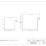 Zinc Gutta Zinc Large Box Gutter - Stop End - 120mm x 90mm additional 3