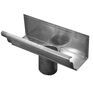 Zinc Gutta Zinc Standard Ogee Running Outlet - 80 ø Spigot - 127mm x 98mm additional 1