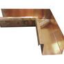 Coppa Gutta Copper Large Box Corner - 90º Internal - 120mm x 90mm additional 1