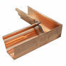 Coppa Gutta Copper Large Ogee Corner - Special Angle Internal - 152mm x 130mm additional 1