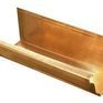 Coppa Gutta Copper Large Ogee Gutter - 2400mm Length additional 1